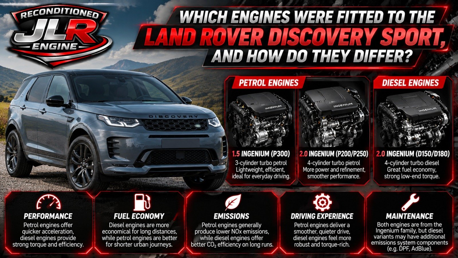 JLR engine replacement
